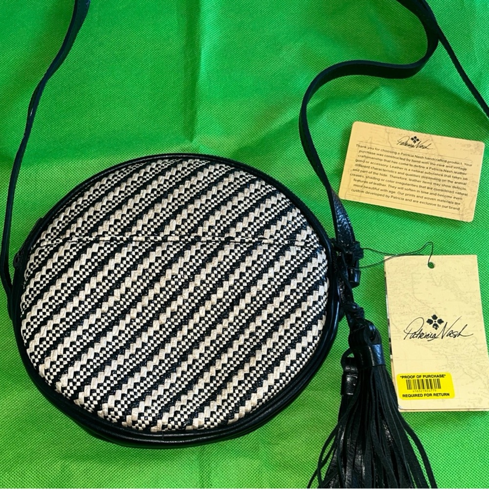Patricia Nash woven crossbody Bag NWT